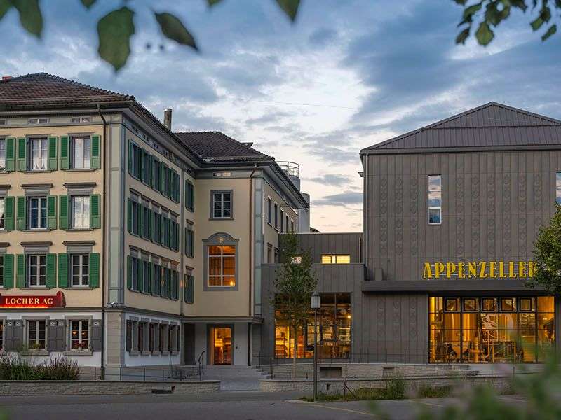 Brauquöll Besucherzentrum der Brauerei Locher AG