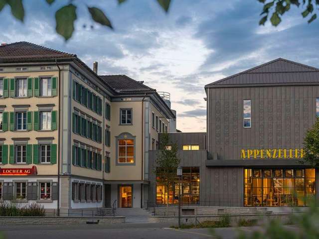 Brauquöll Besucherzentrum der Brauerei Locher AG