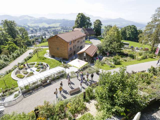 A. Vogel medicinal herb show garden