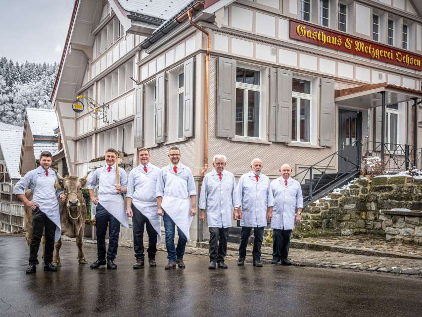 Gasthaus und Metzgerei Ochsen, Schwellbrunn