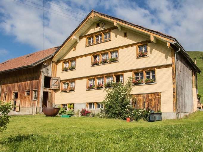 Hof Tell Appenzell–Bewegung, Hotpot, Schlafen