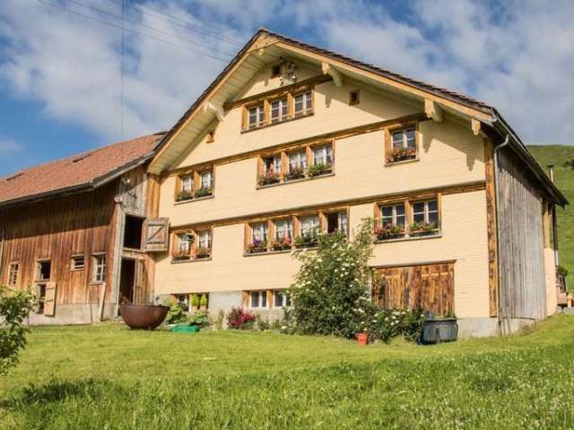 Hof Tell Appenzell–Bewegung, Hotpot, Schlafen