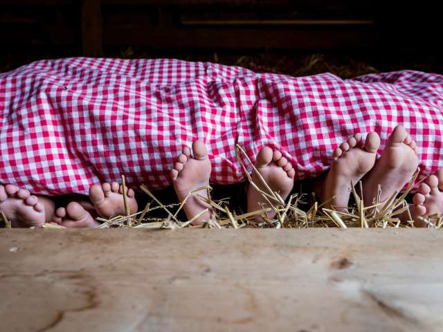 Schlafen im Stroh - Rechbergstöbli
