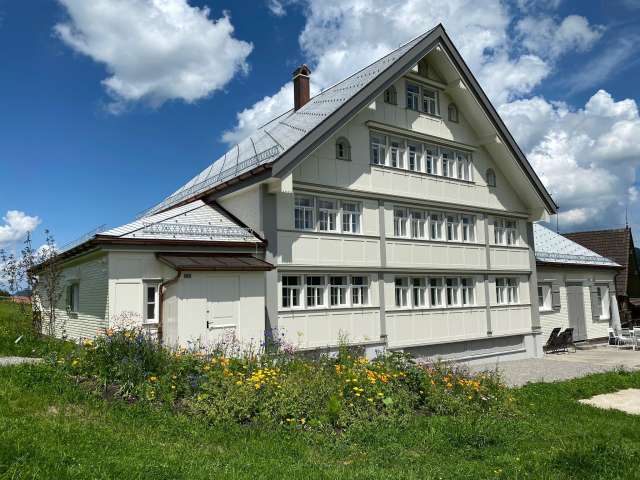 Denkmalgeschütztes Appenzellerhaus