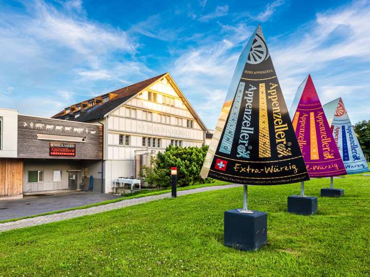 Appenzeller Schaukäserei - Rundgang Besucherzentrum
