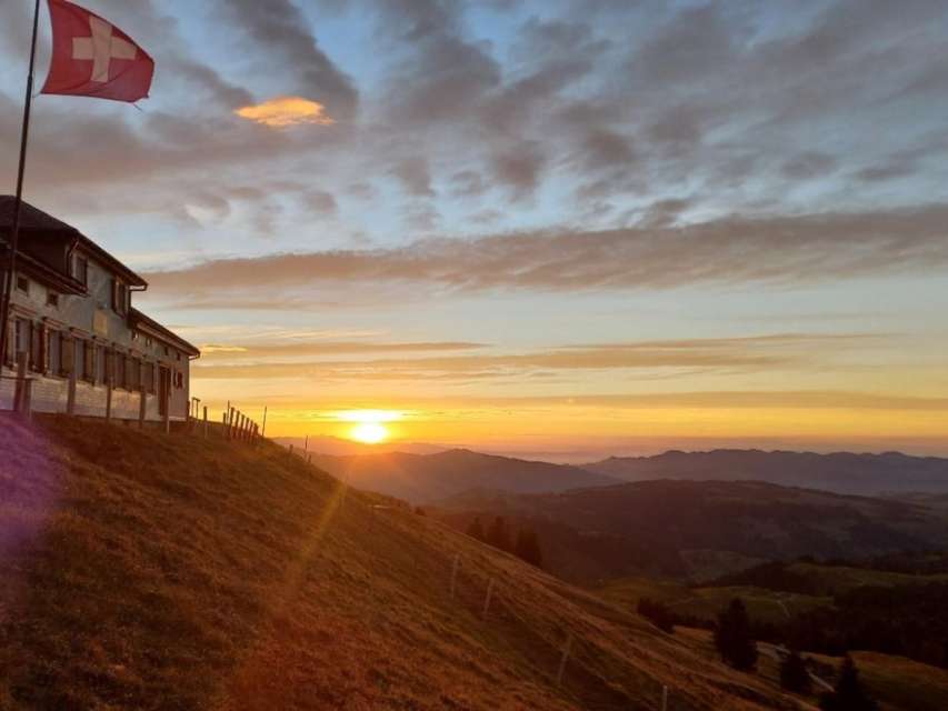 "Uffahrtslosi" on the Hochalp
