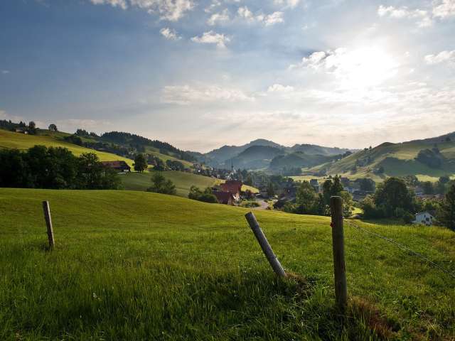Auf der Krete zwischen Urnäsch und Necker